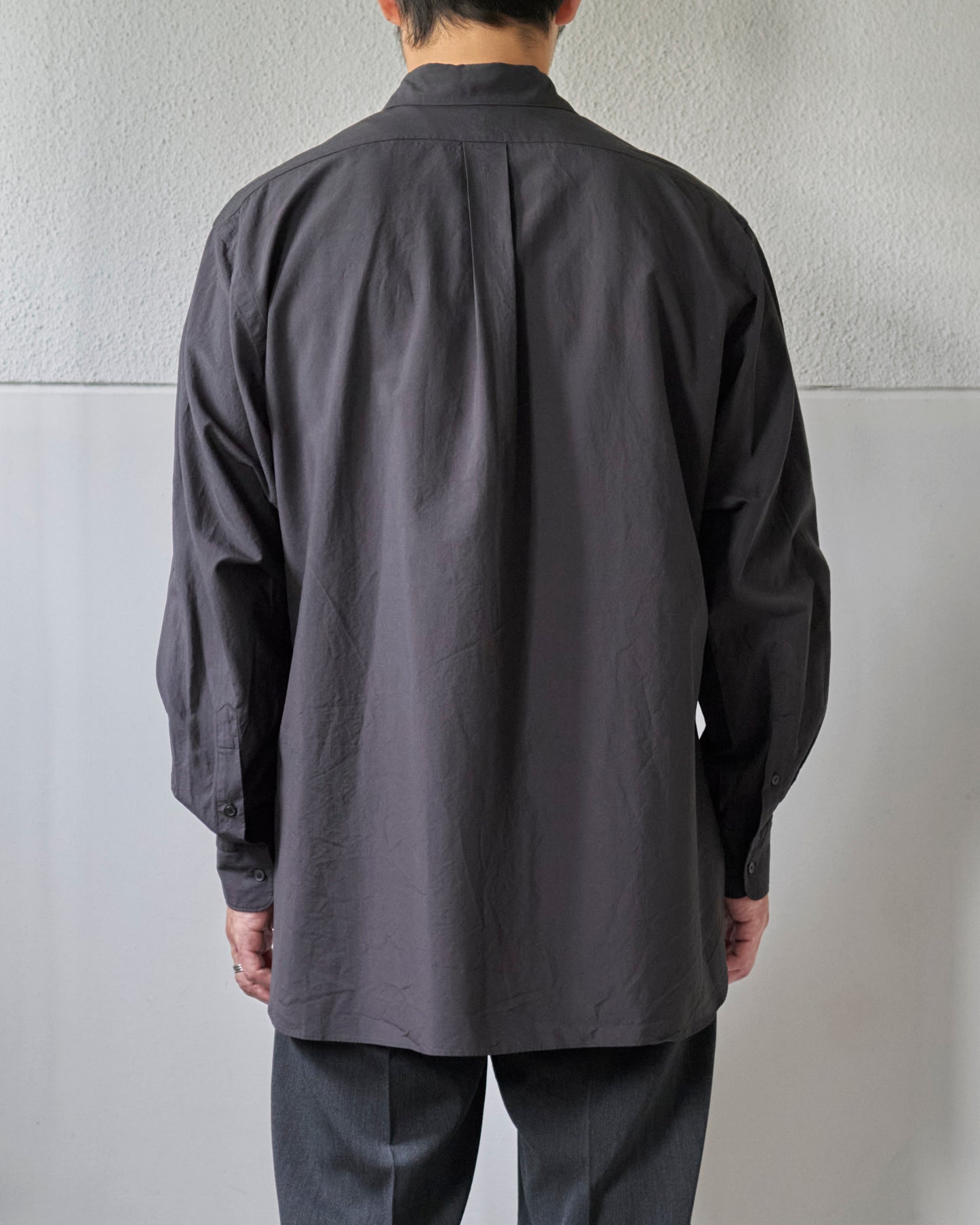 COTTON MILLED LAWN OVERDYE SHIRT
