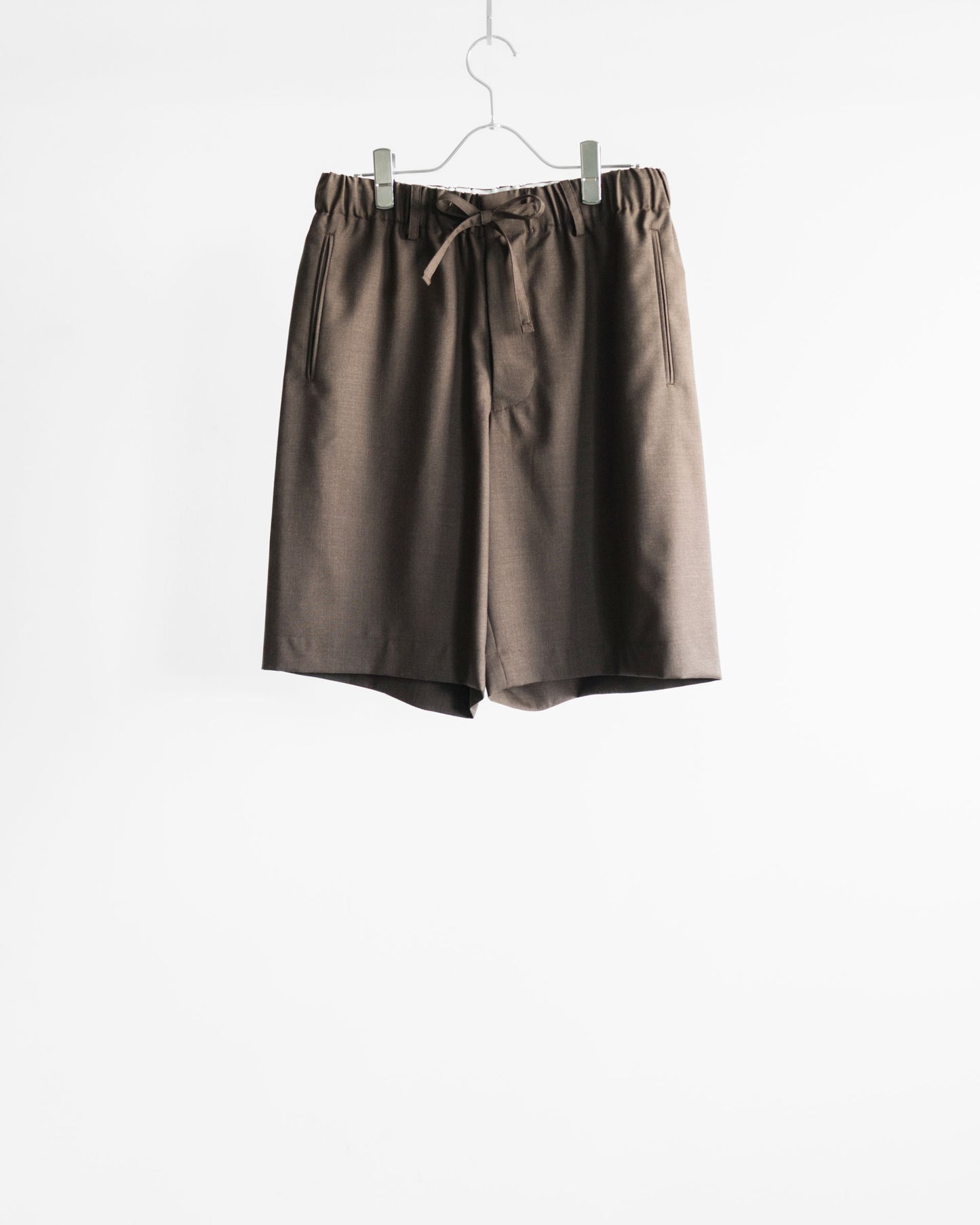 WORK SHORTS IN WOOL TROPICAL