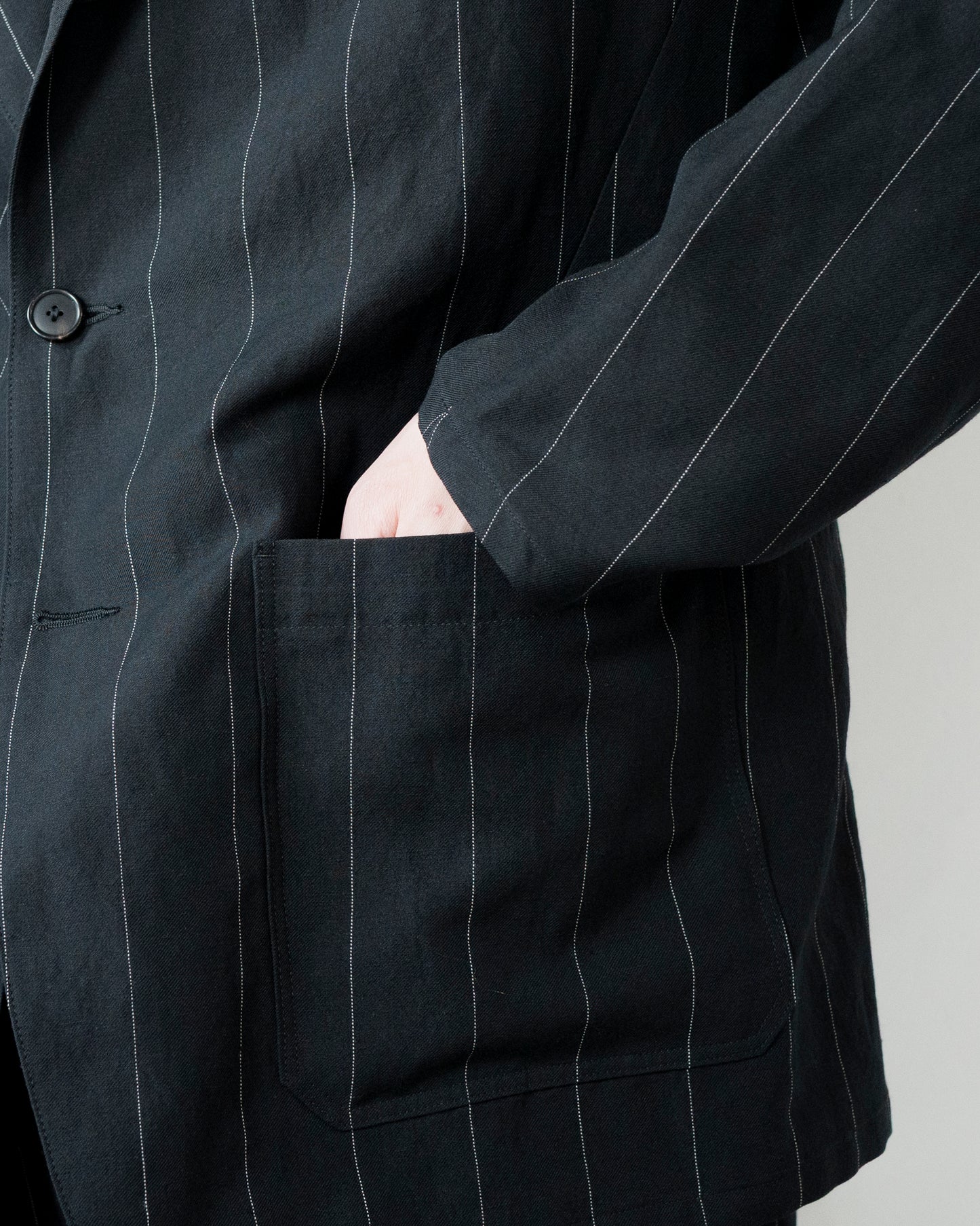 HENRRI LINEN STRIPE JACKET