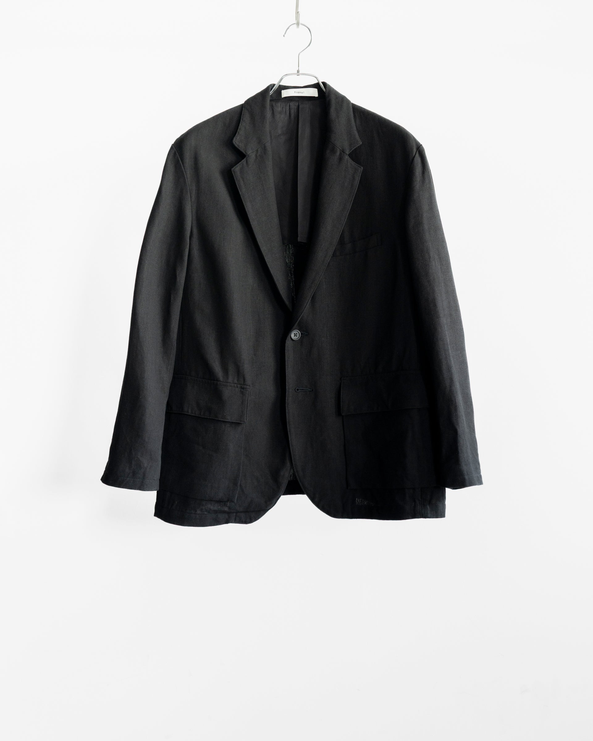 ROUGH LINEN CANVAS 2B JACKET – STORE N