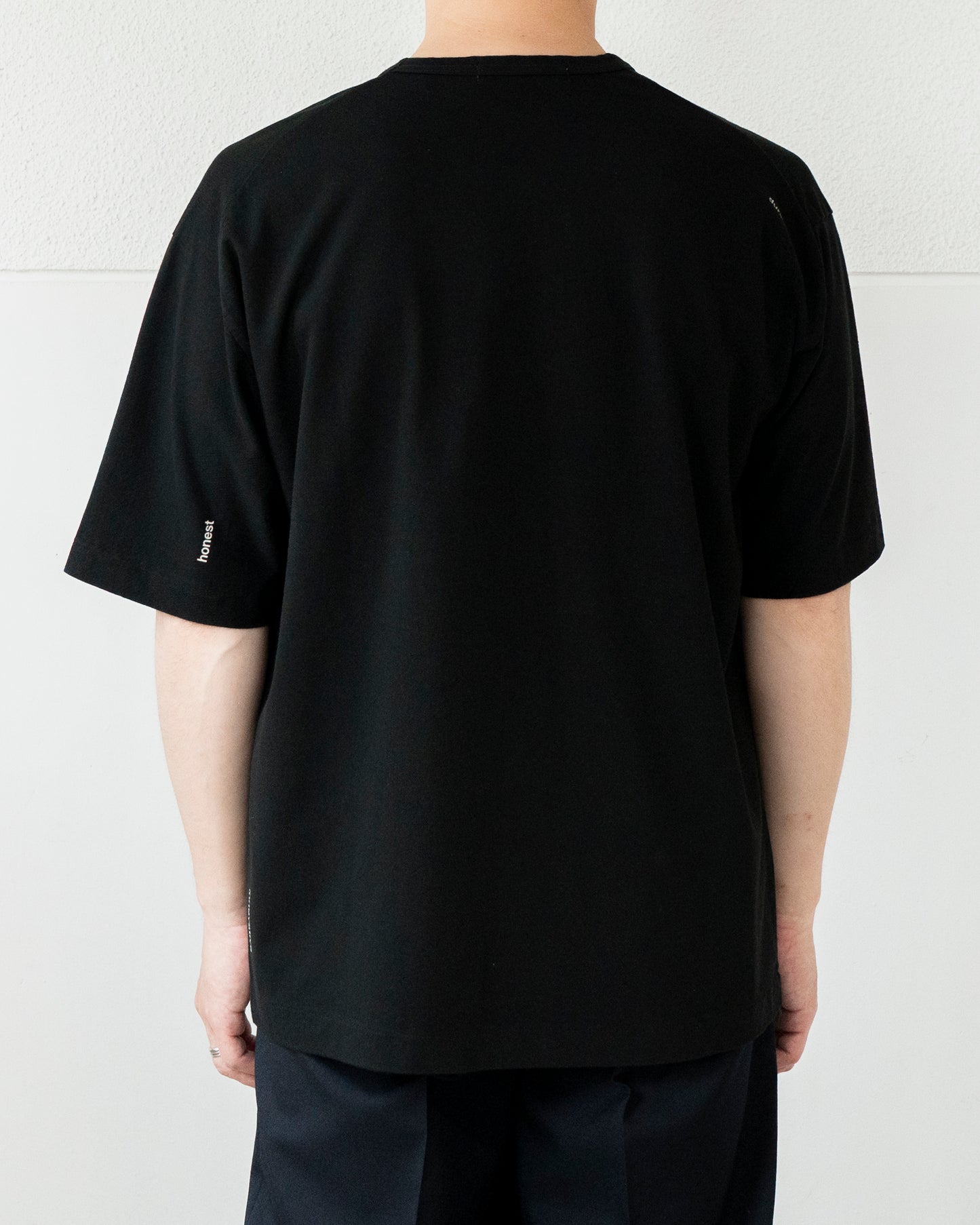 DRY COTTON JERSEY CREW NECK T-SHIRT