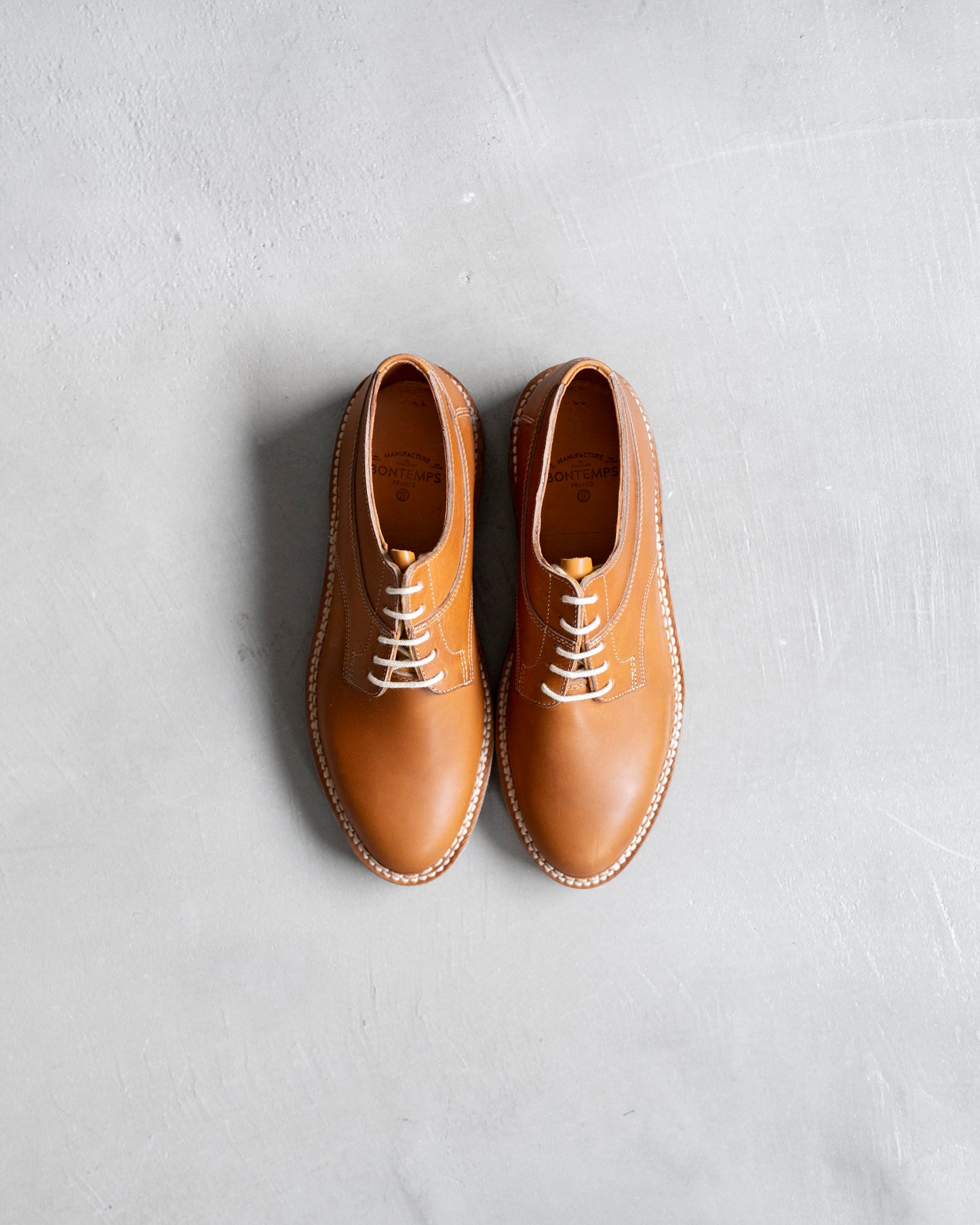 LEATHER DERBY SHOES