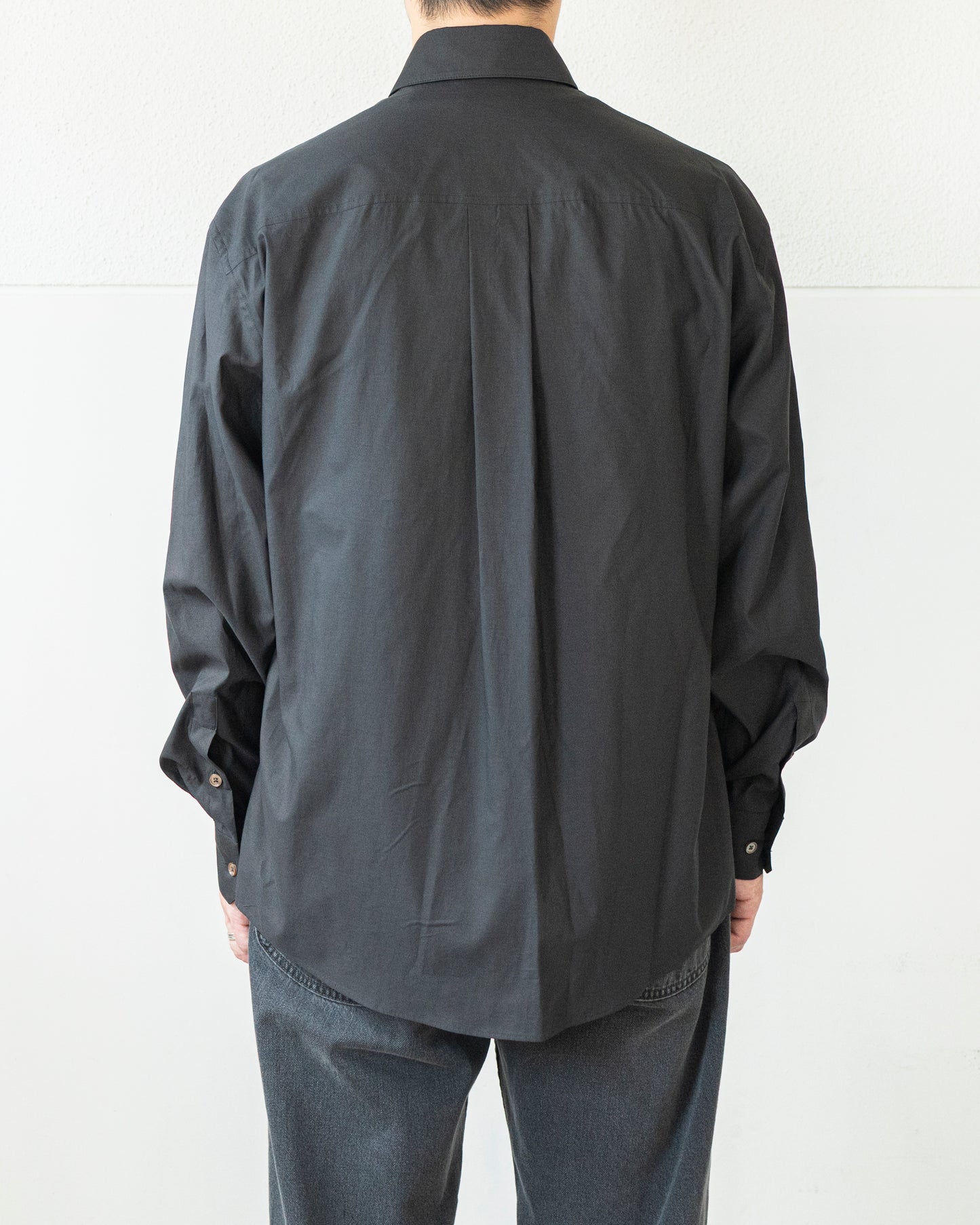 REGULAR SHIRT IN WASHED COTTON SILK