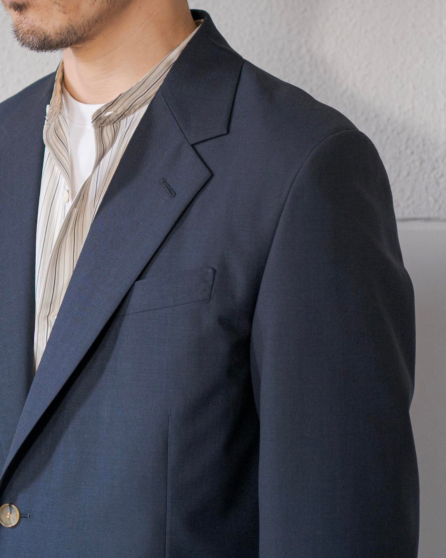 WOOL CHAMBRAY JACKET