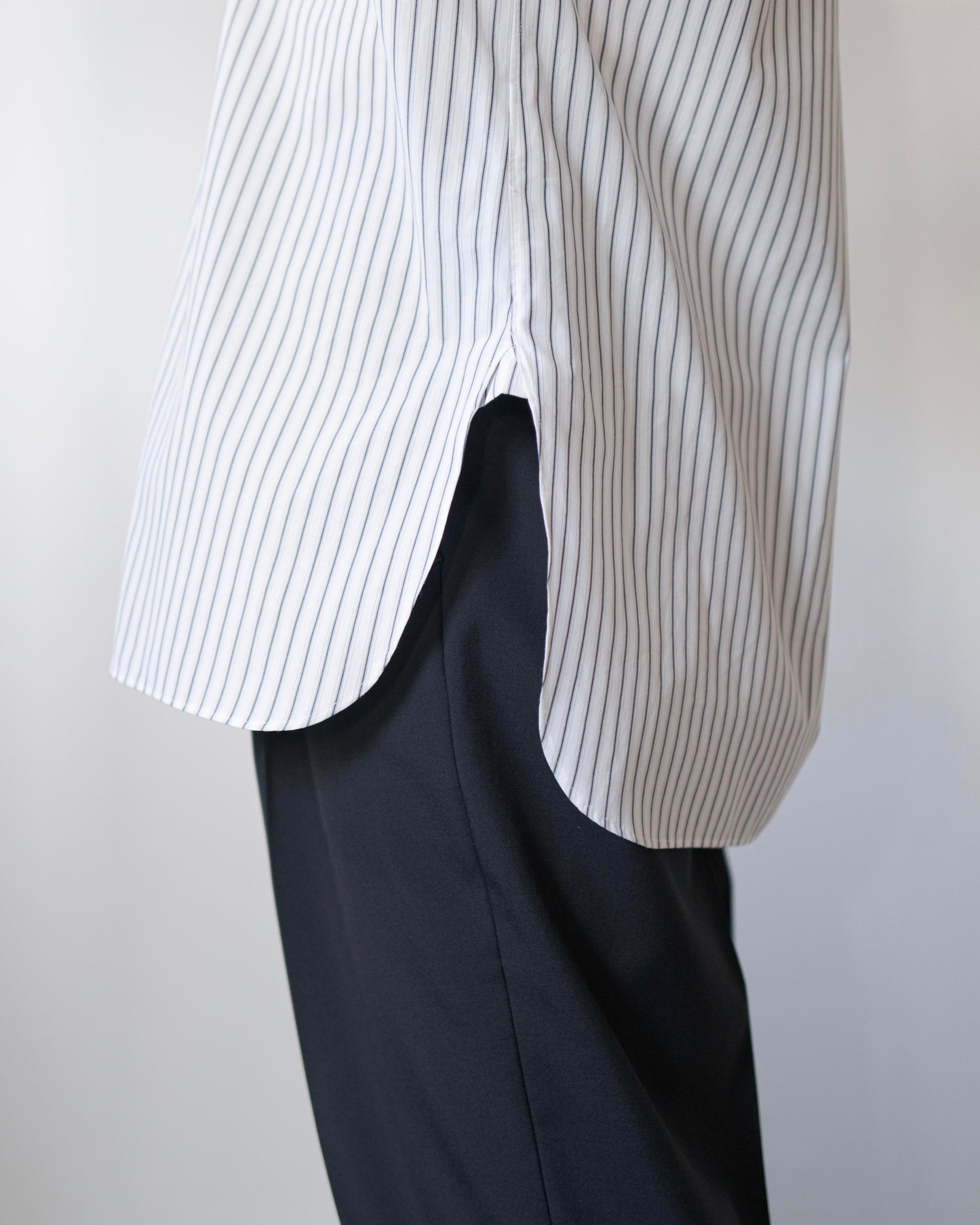 COTTON BROAD STRIPED SHIRT