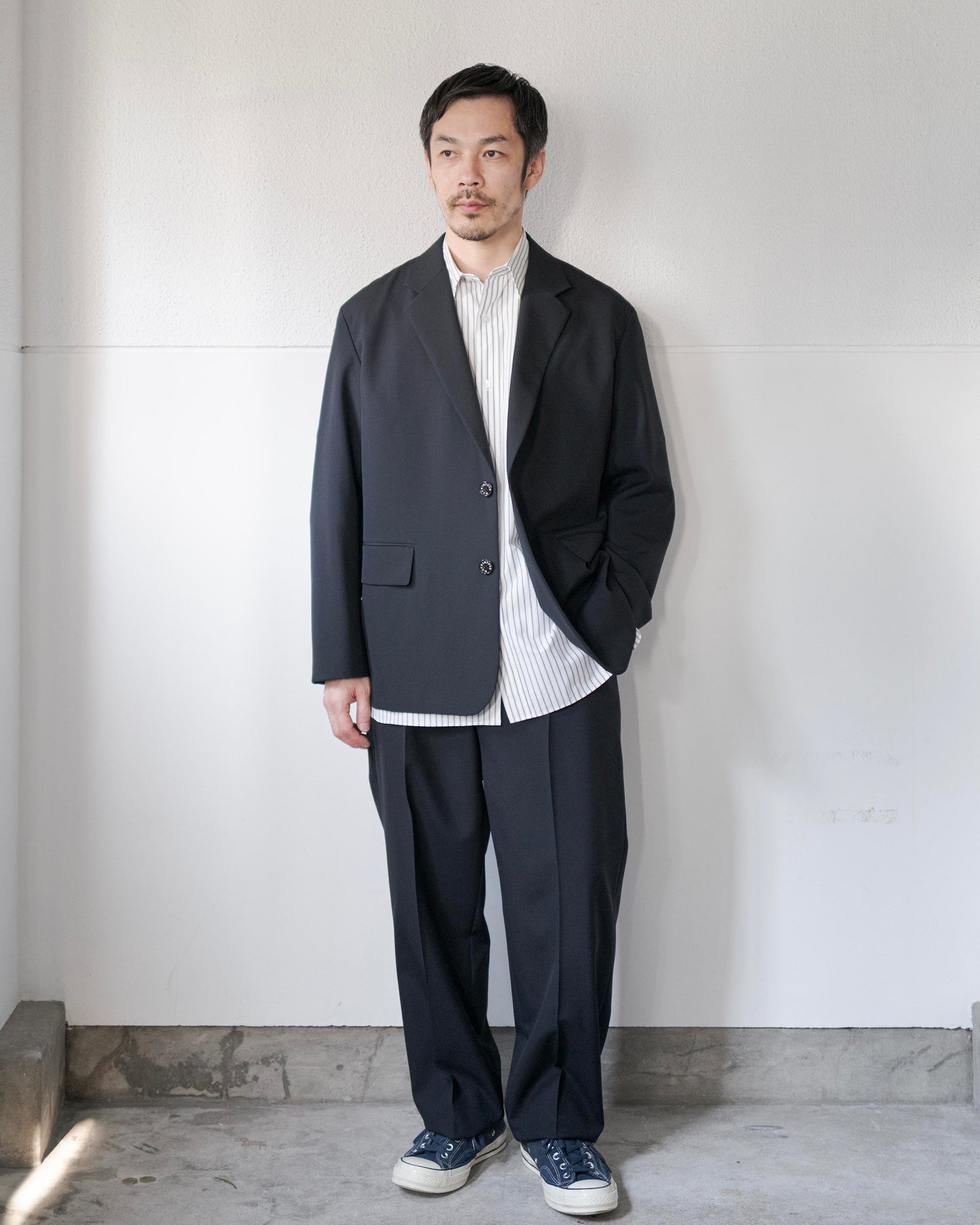 HUMBIE JACKET ハンビージャケット ウールポプリン