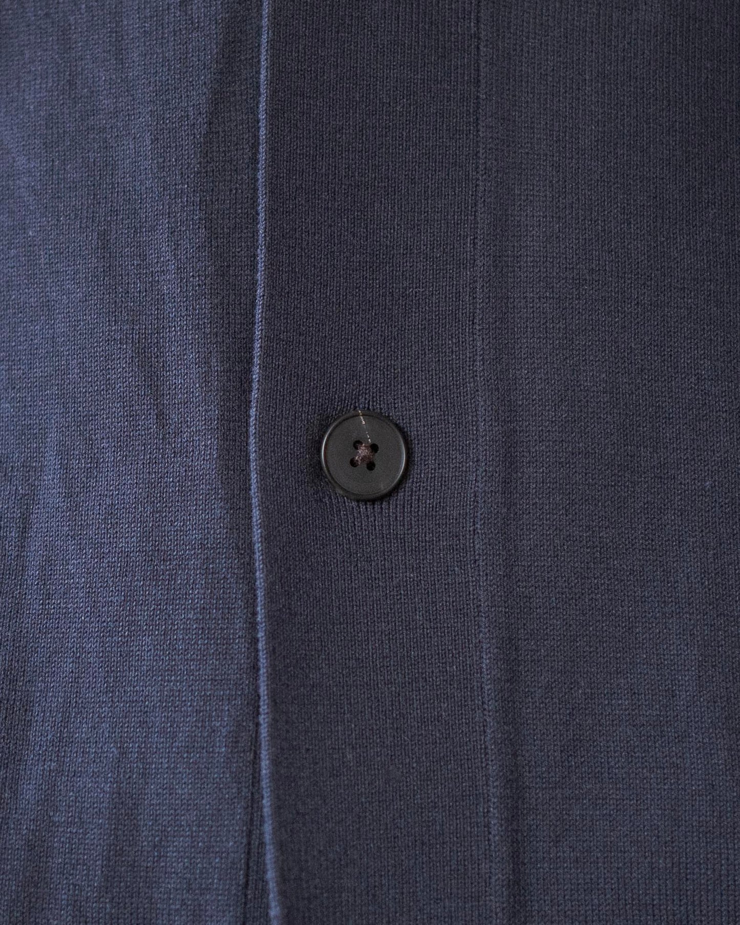 GAS SINGEING COTTON KNIT CARDIGAN