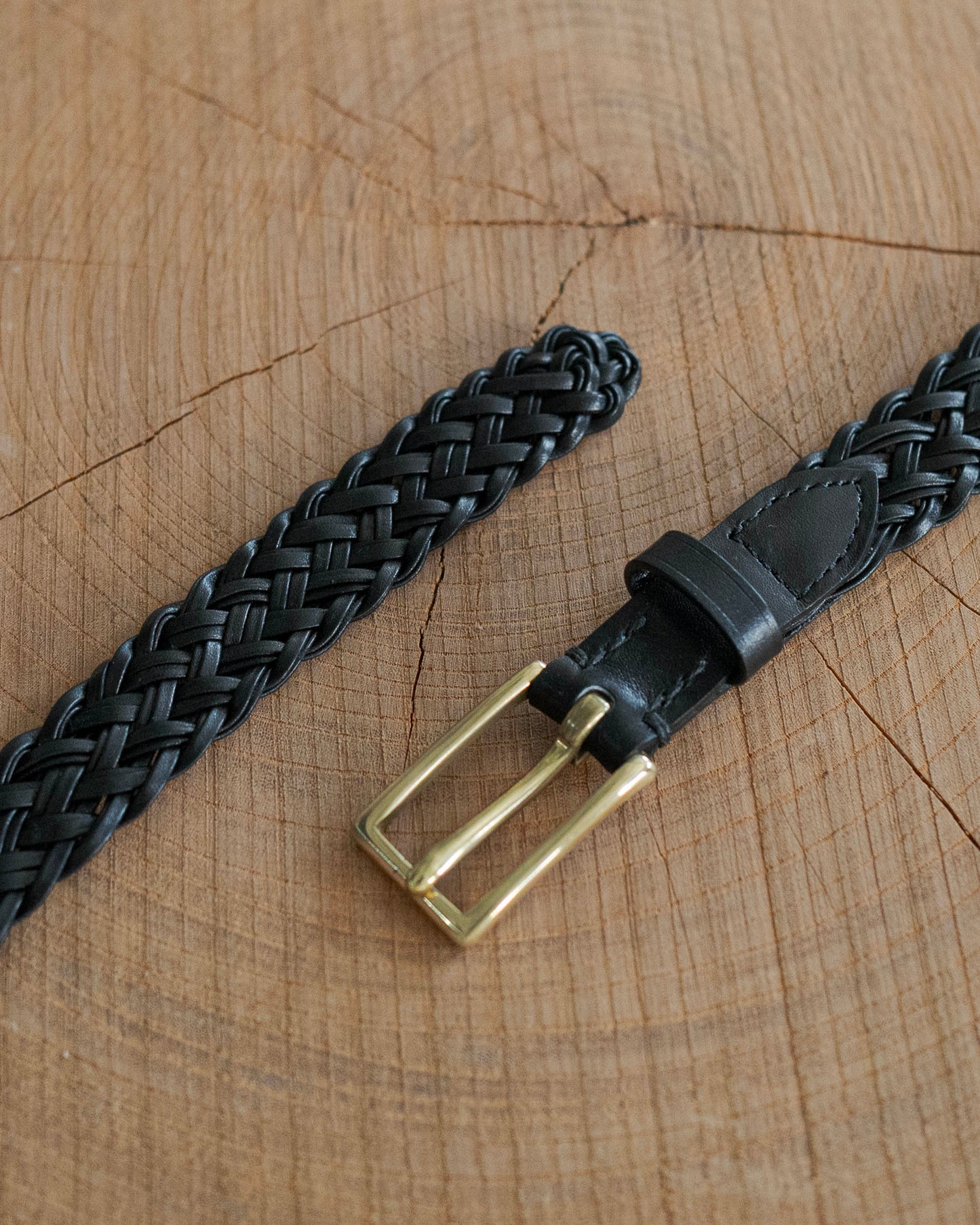 JOSH LEATHER MESH BELT【RESTOCK】