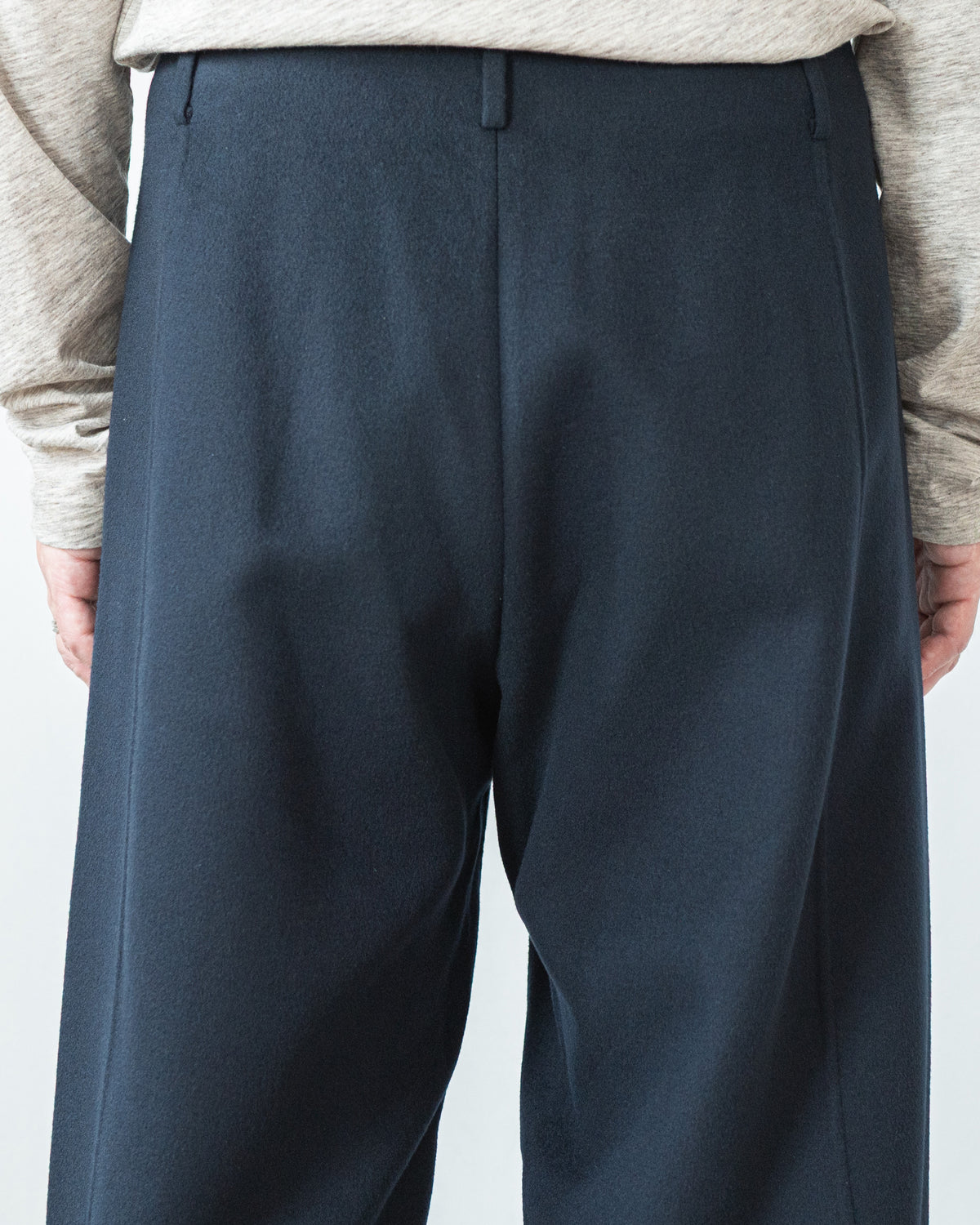 DOUBLE FACE PANTS / LIGHTFLOW WOOL