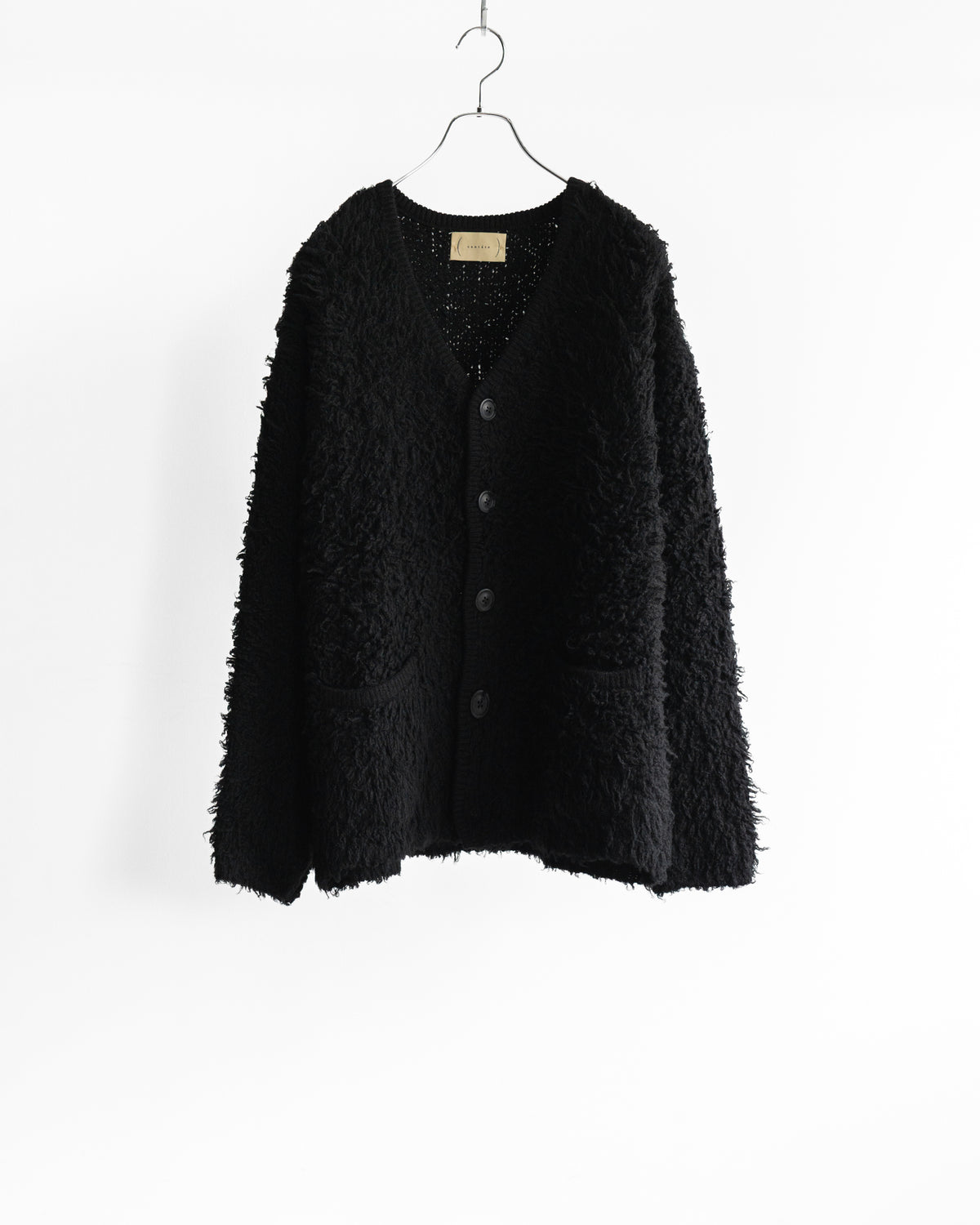 FURRY CASHMERE CARDIGAN