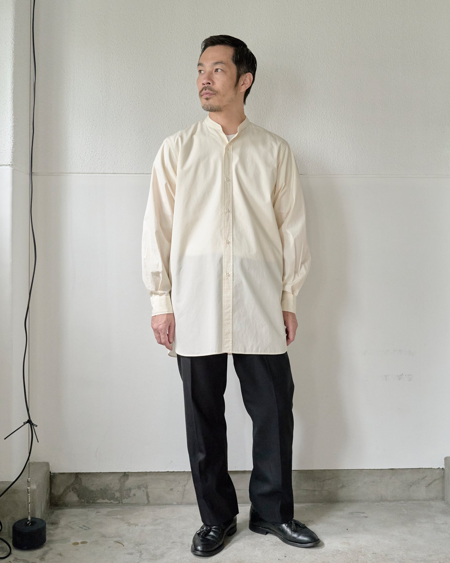 ROB BEIGE OVER DYE SHIRT