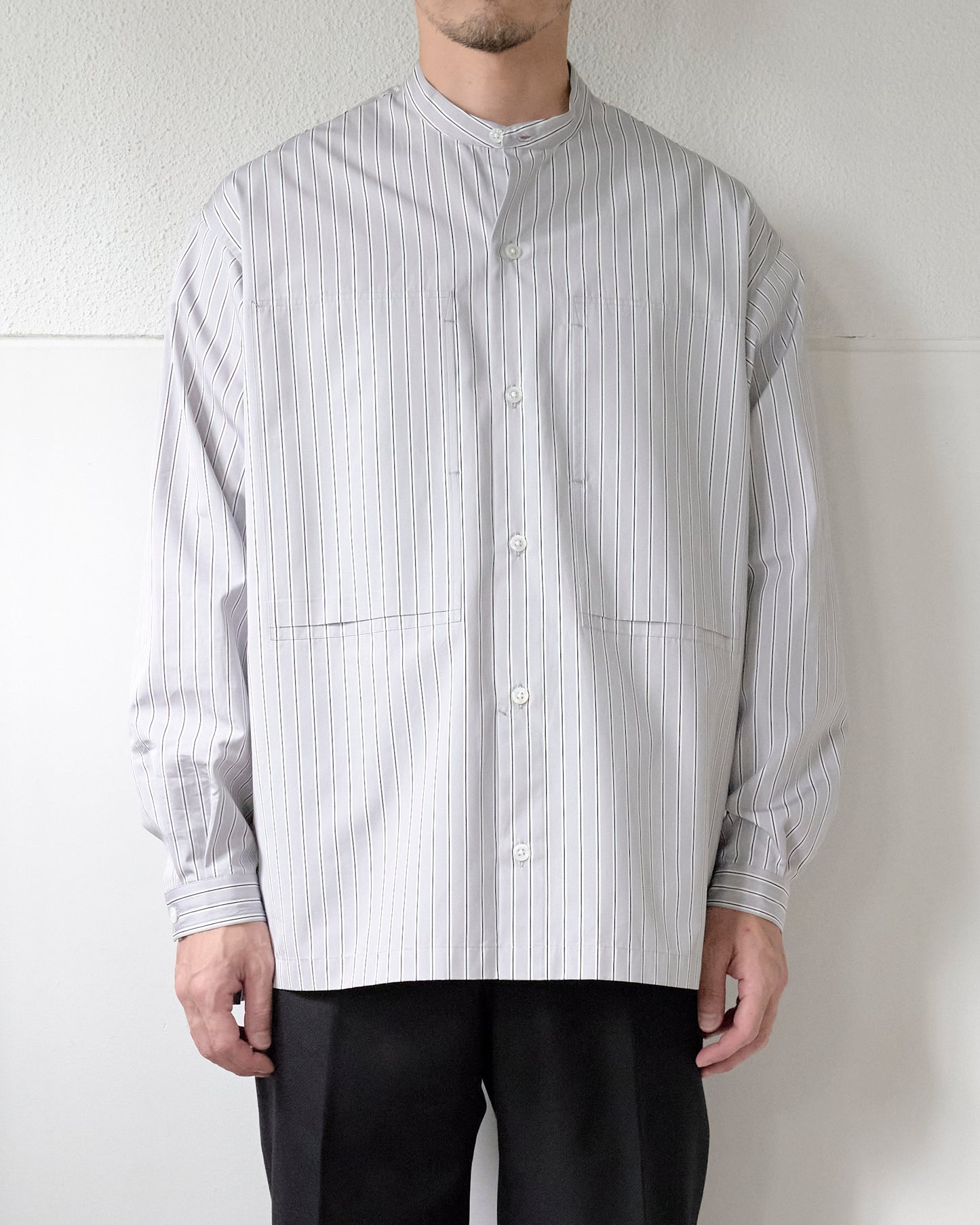 CODY STRIPE SHIRT BLOUSON