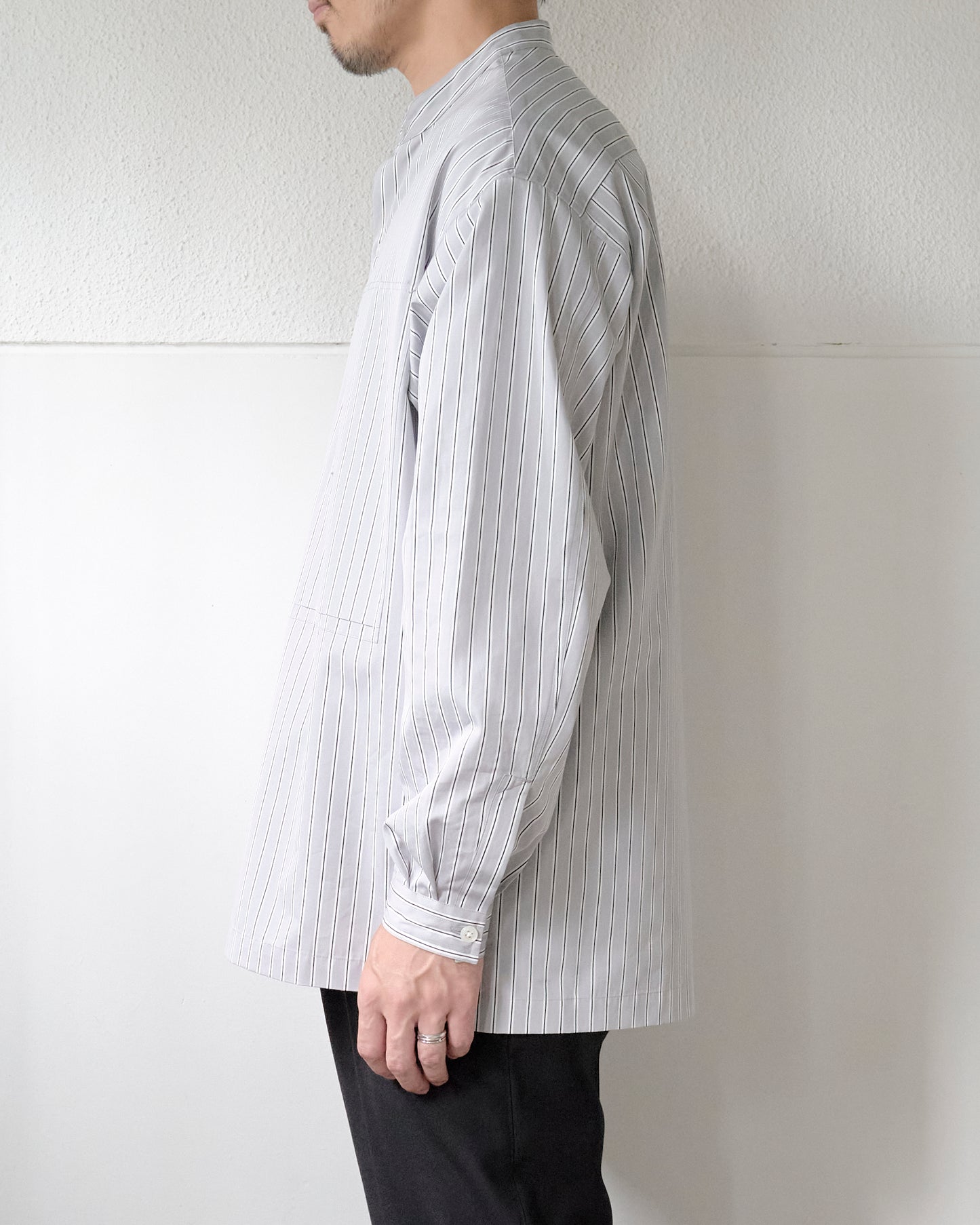 CODY STRIPE SHIRT BLOUSON