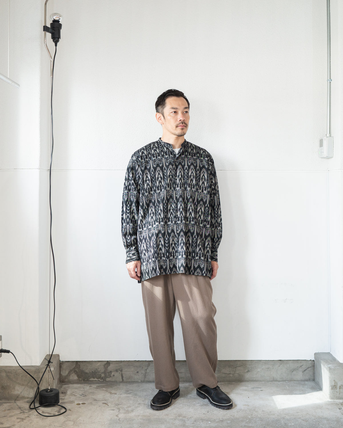 MORRIS IKAT PRINT SHIRT
