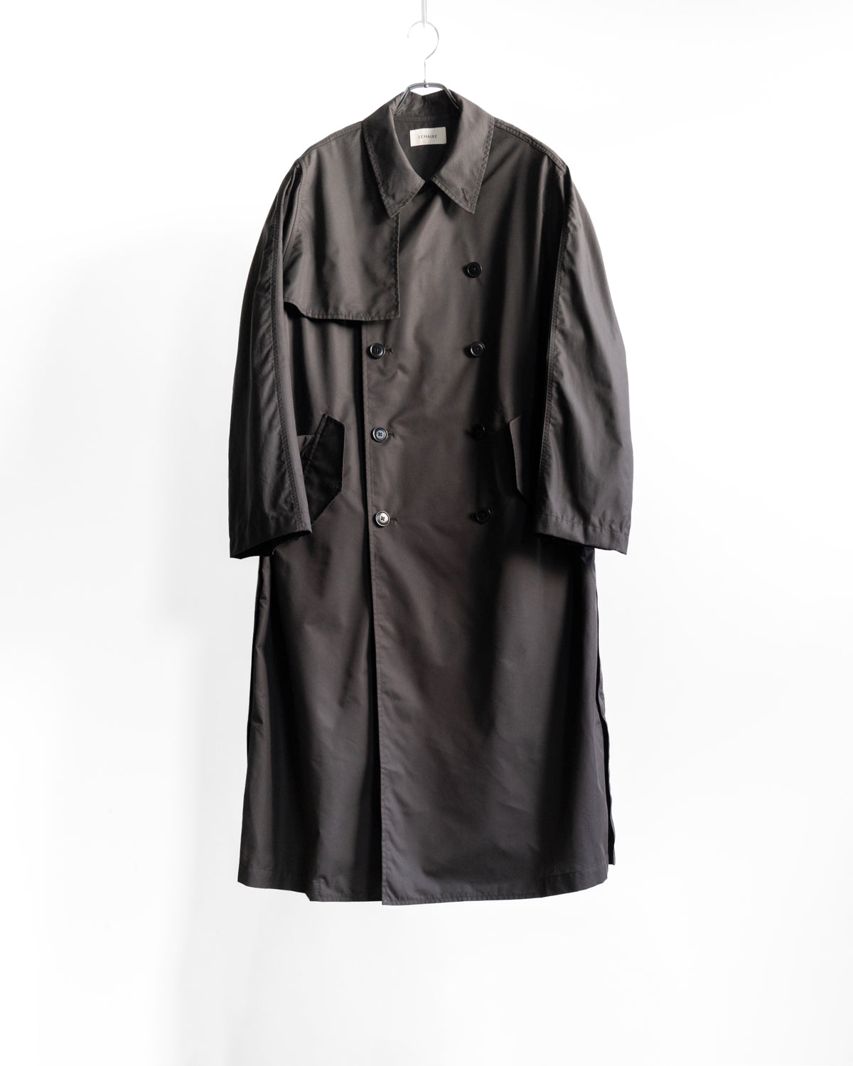 LIGHT TRENCH COAT IN WATER REPELLENT COTTON GABARDINE