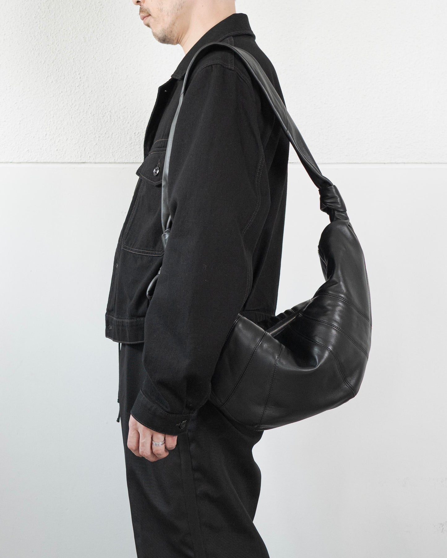 LARGE CROISSANT BAG SOFT NAPPA LEATHER