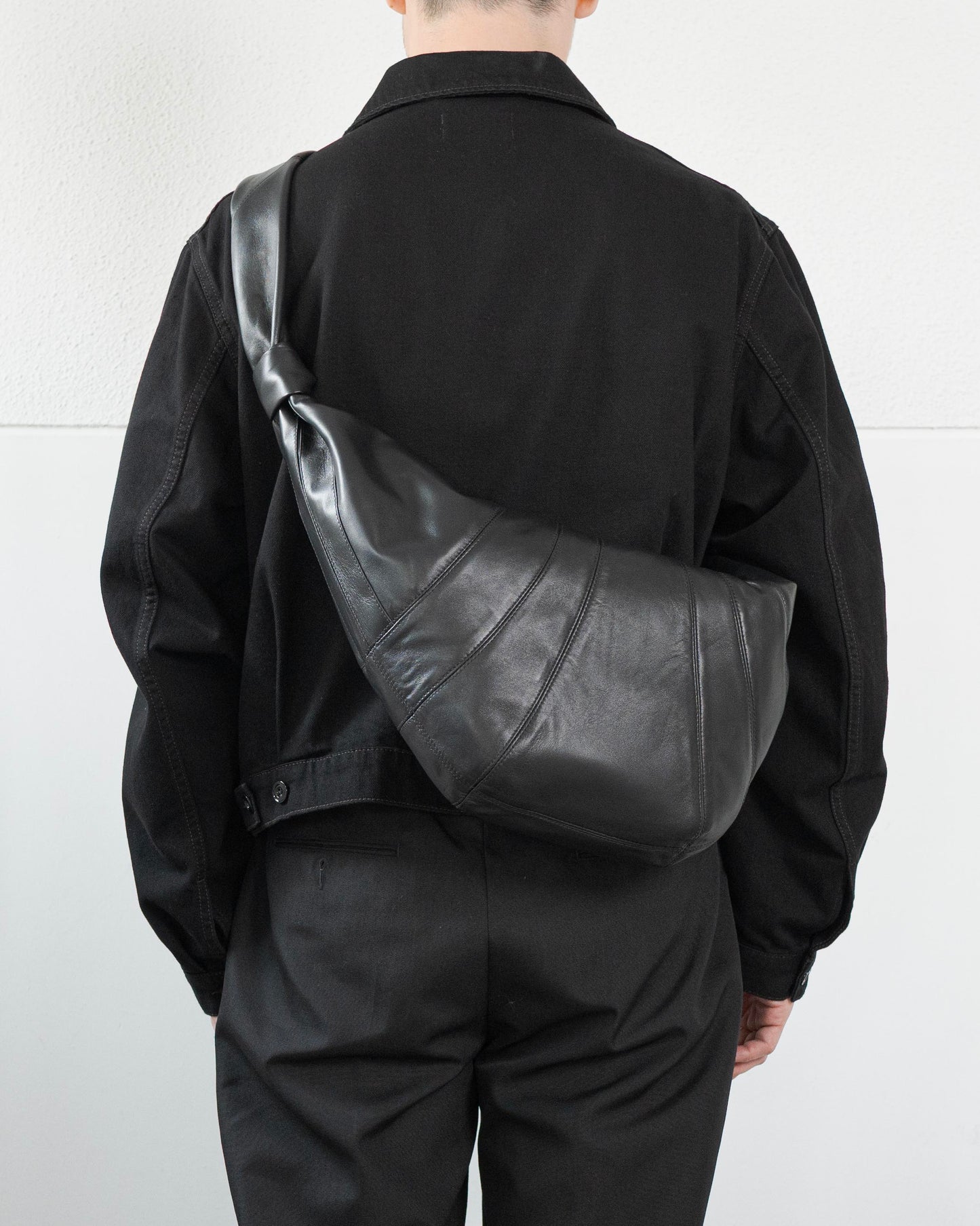 LARGE CROISSANT BAG SOFT NAPPA LEATHER
