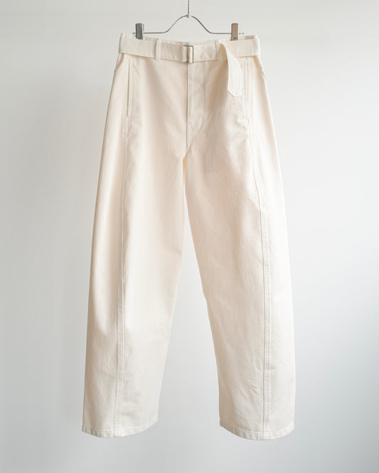 TWISTED BELTED PANTS