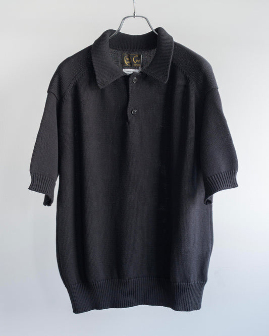 SOFT COTTON FLATKNIT POLO SHIRT