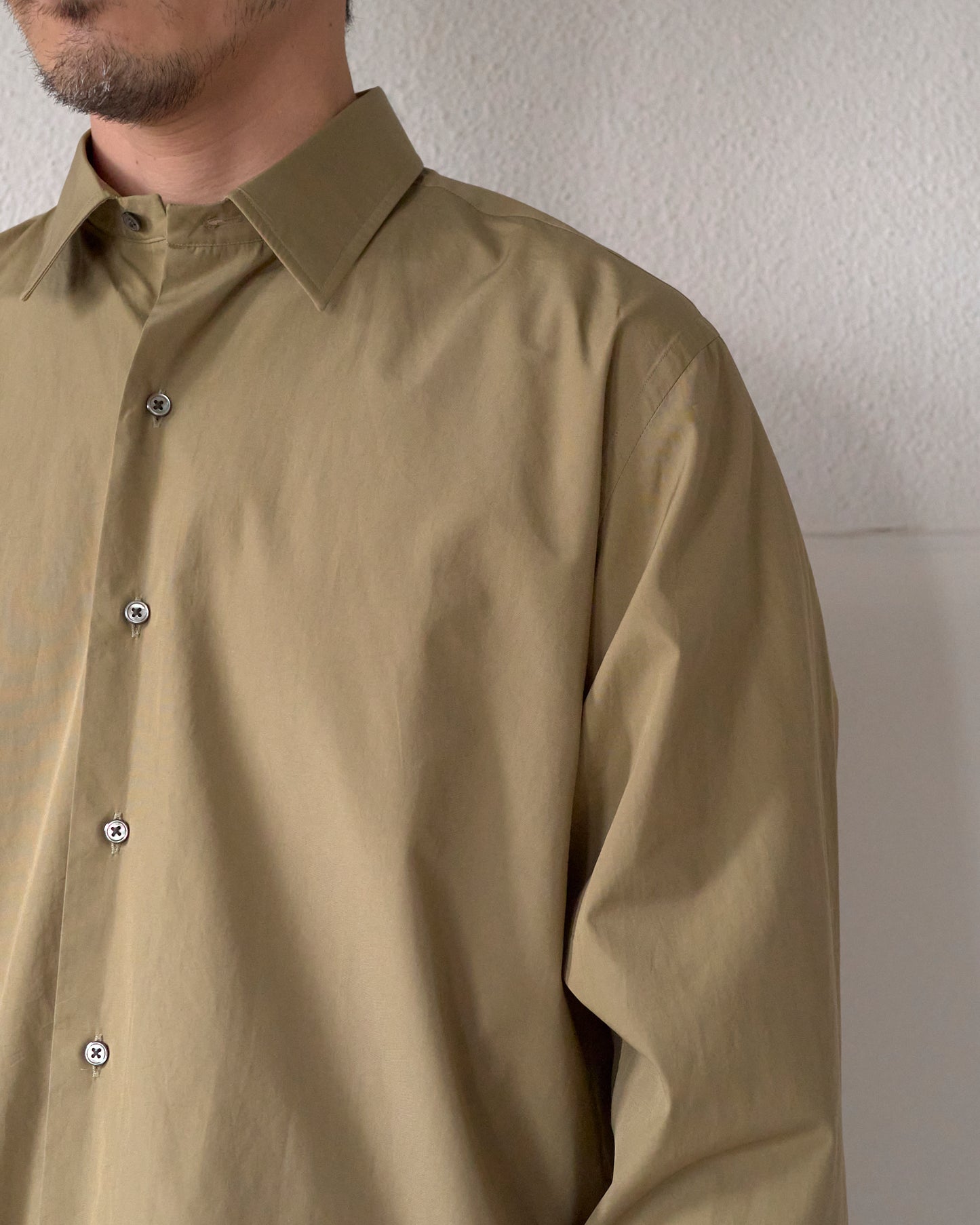 ALAN BEIGE OVER DYE SHIRT