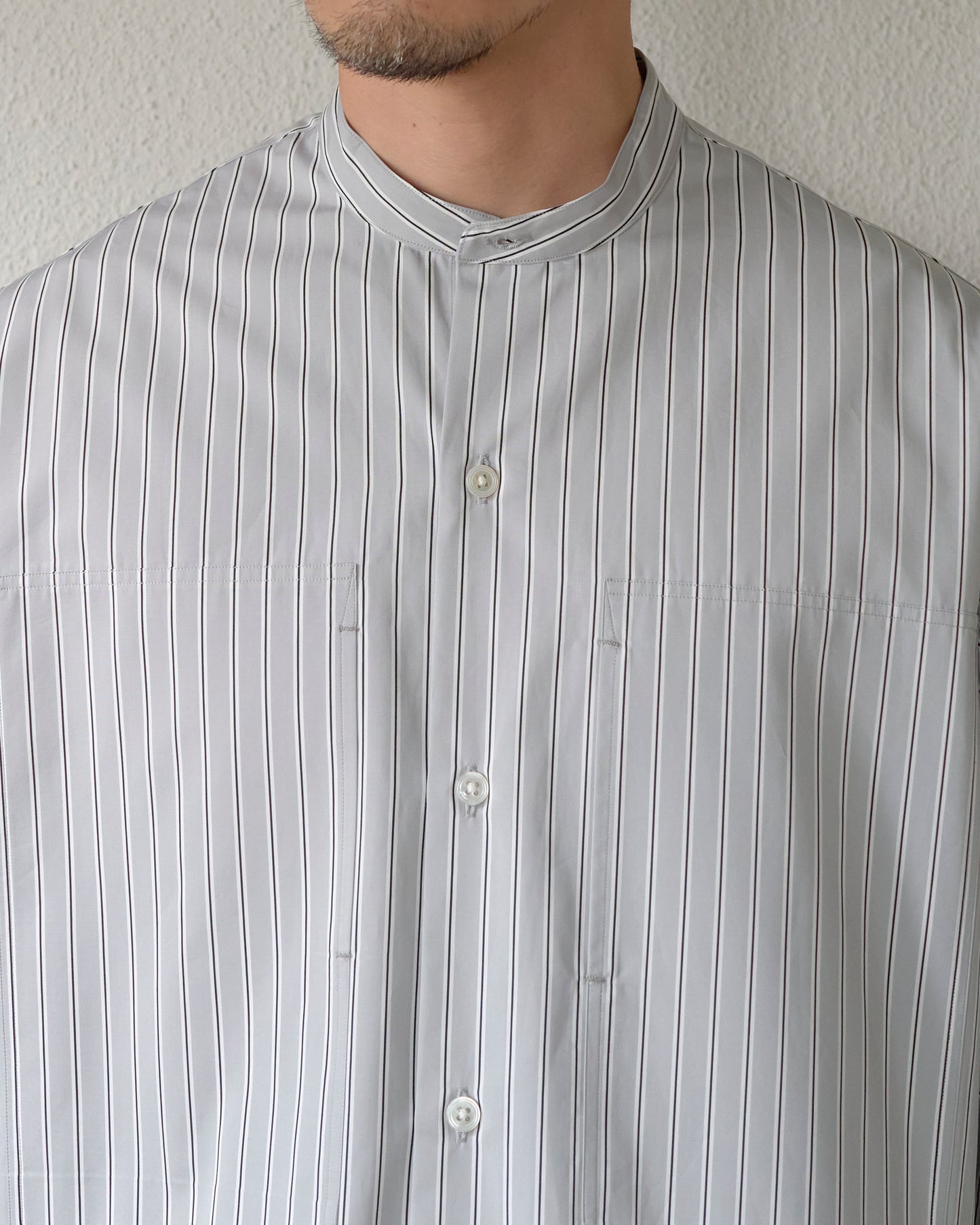 CODY STRIPE SHIRT BLOUSON