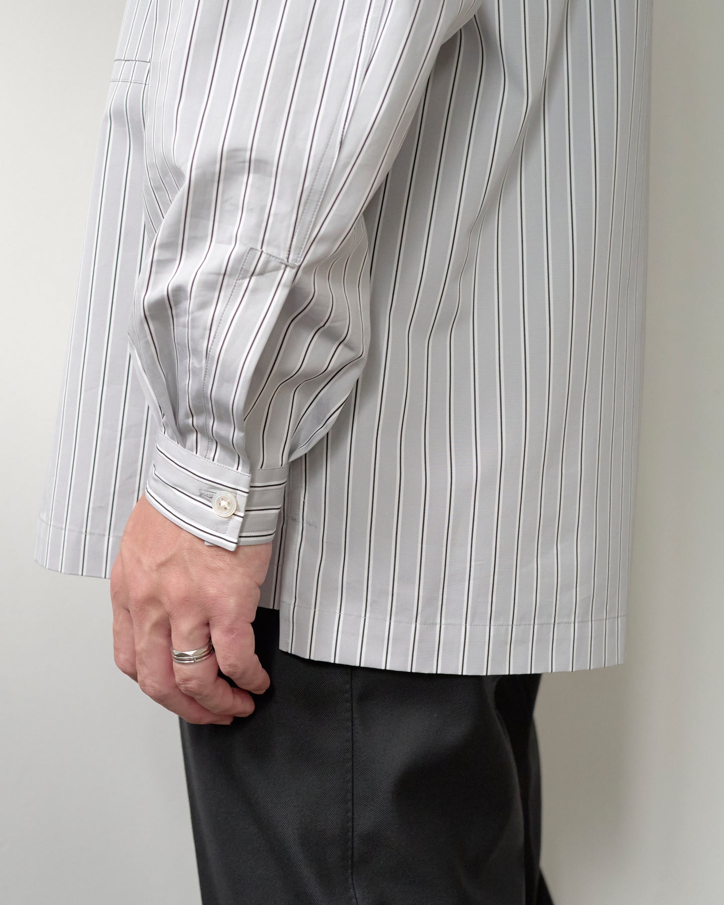 CODY STRIPE SHIRT BLOUSON