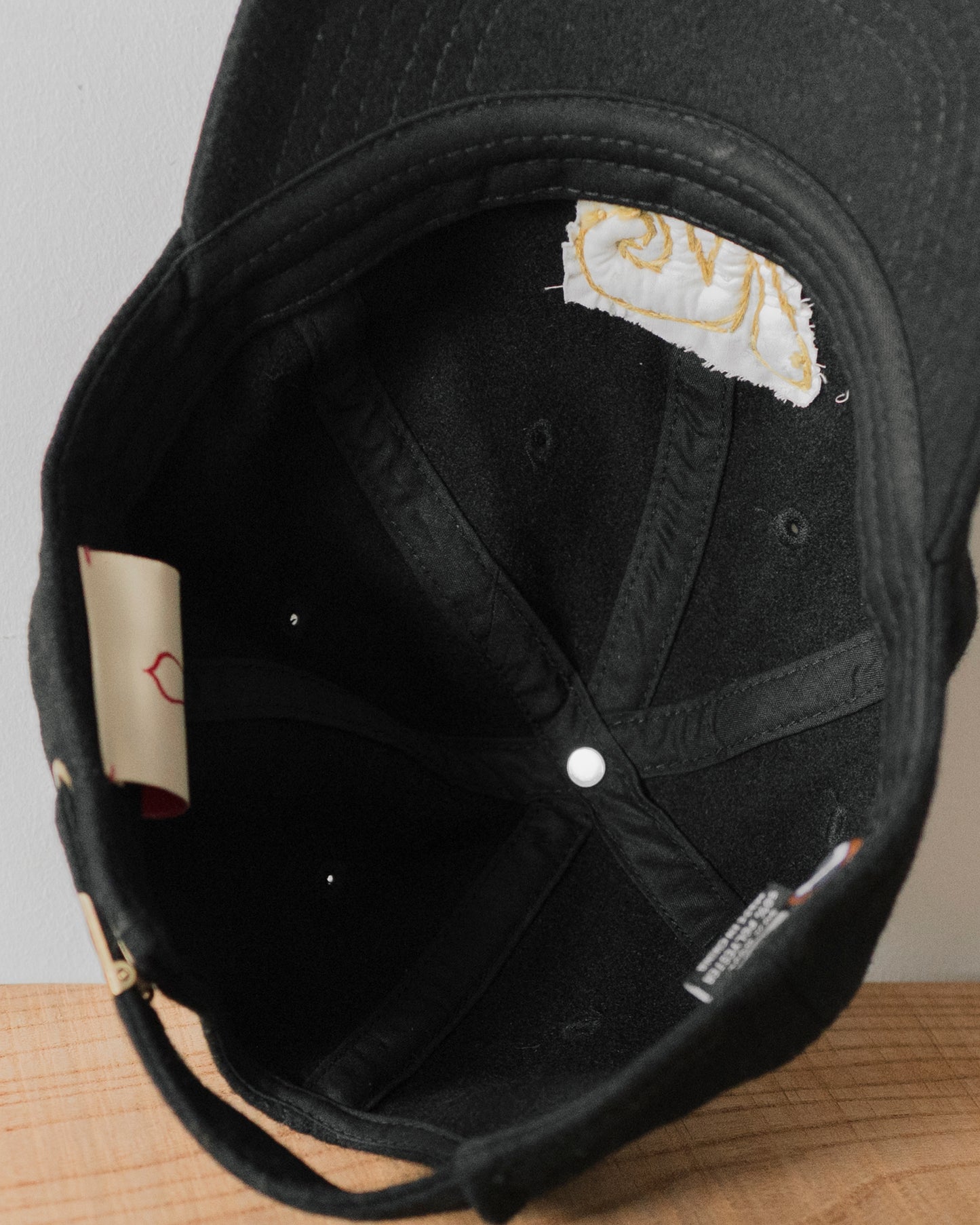 WOOL BLACK CAP for STORE N