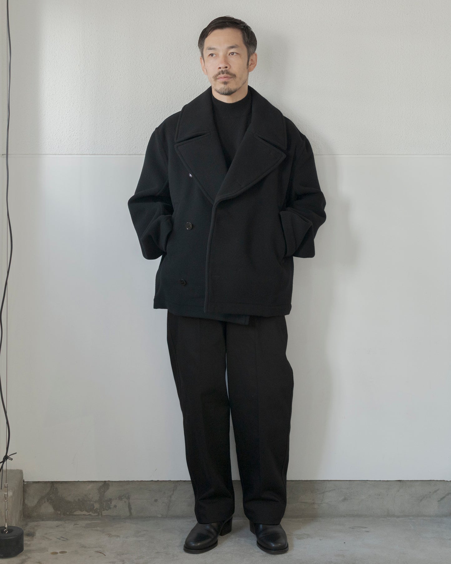 BOXY PEACOAT