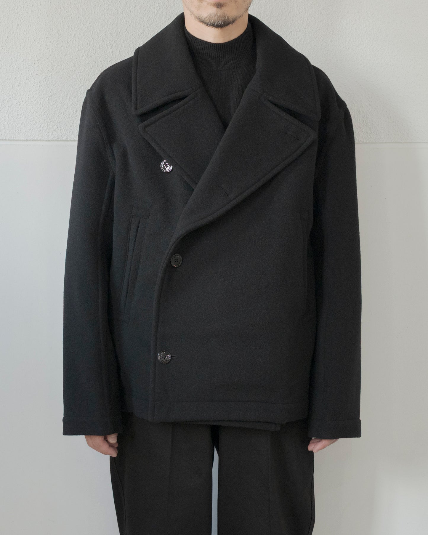 BOXY PEACOAT