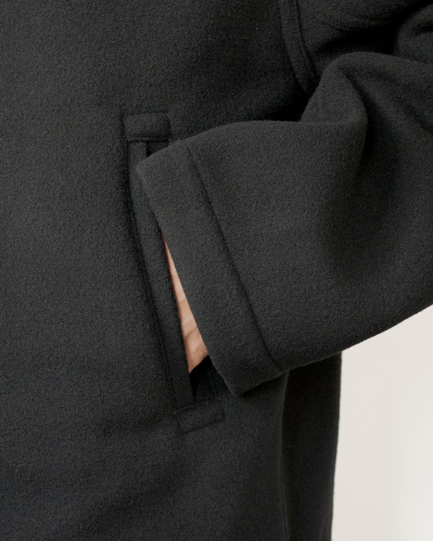 BOXY PEACOAT