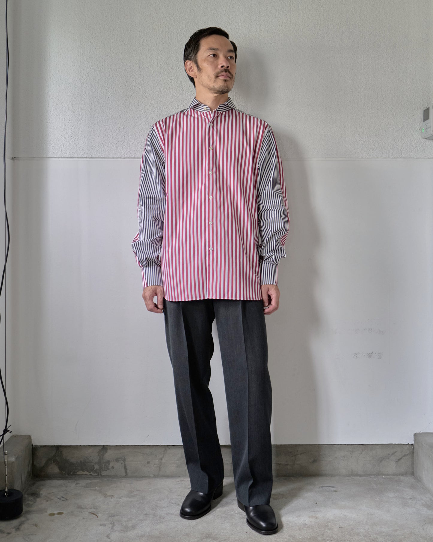PATCHWORK CHEMISE DE GARÇON SHIRT