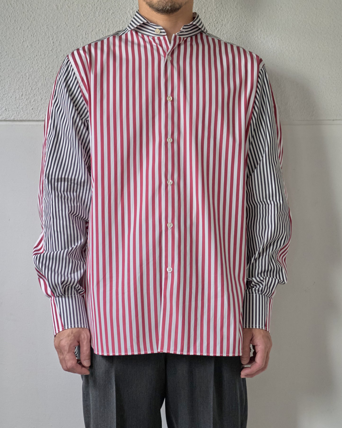 PATCHWORK CHEMISE DE GARÇON SHIRT