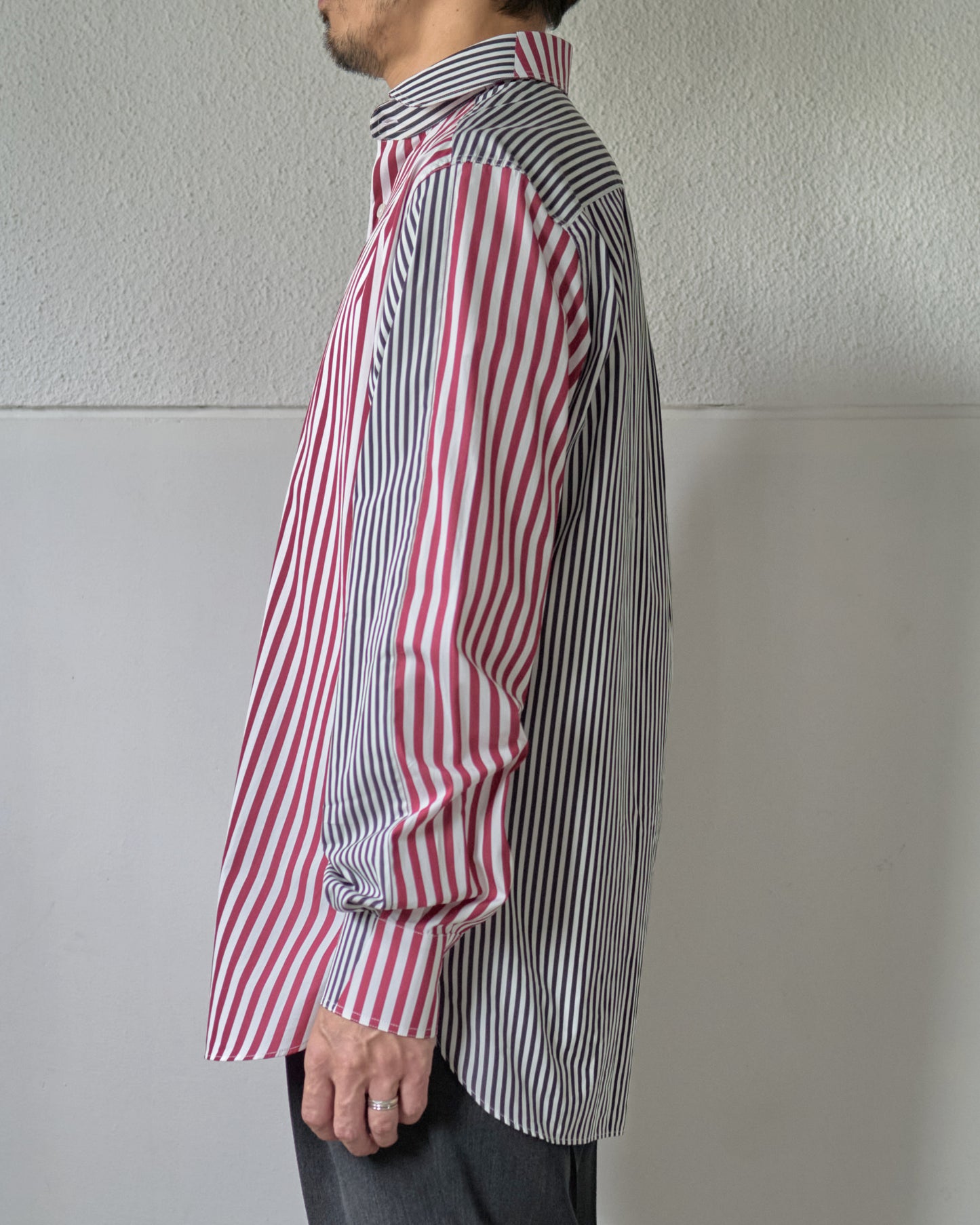 PATCHWORK CHEMISE DE GARÇON SHIRT