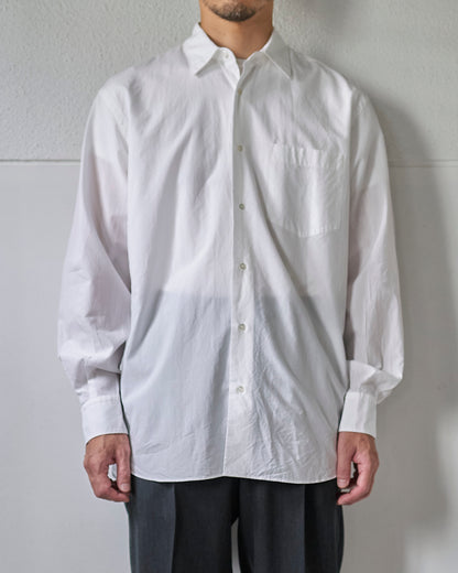 COTTON MILLED LAWN OVERDYE SHIRT