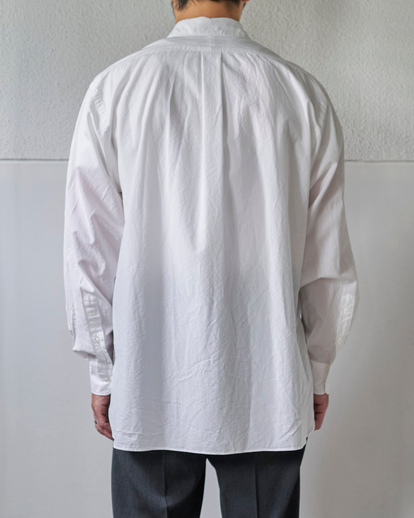COTTON MILLED LAWN OVERDYE SHIRT