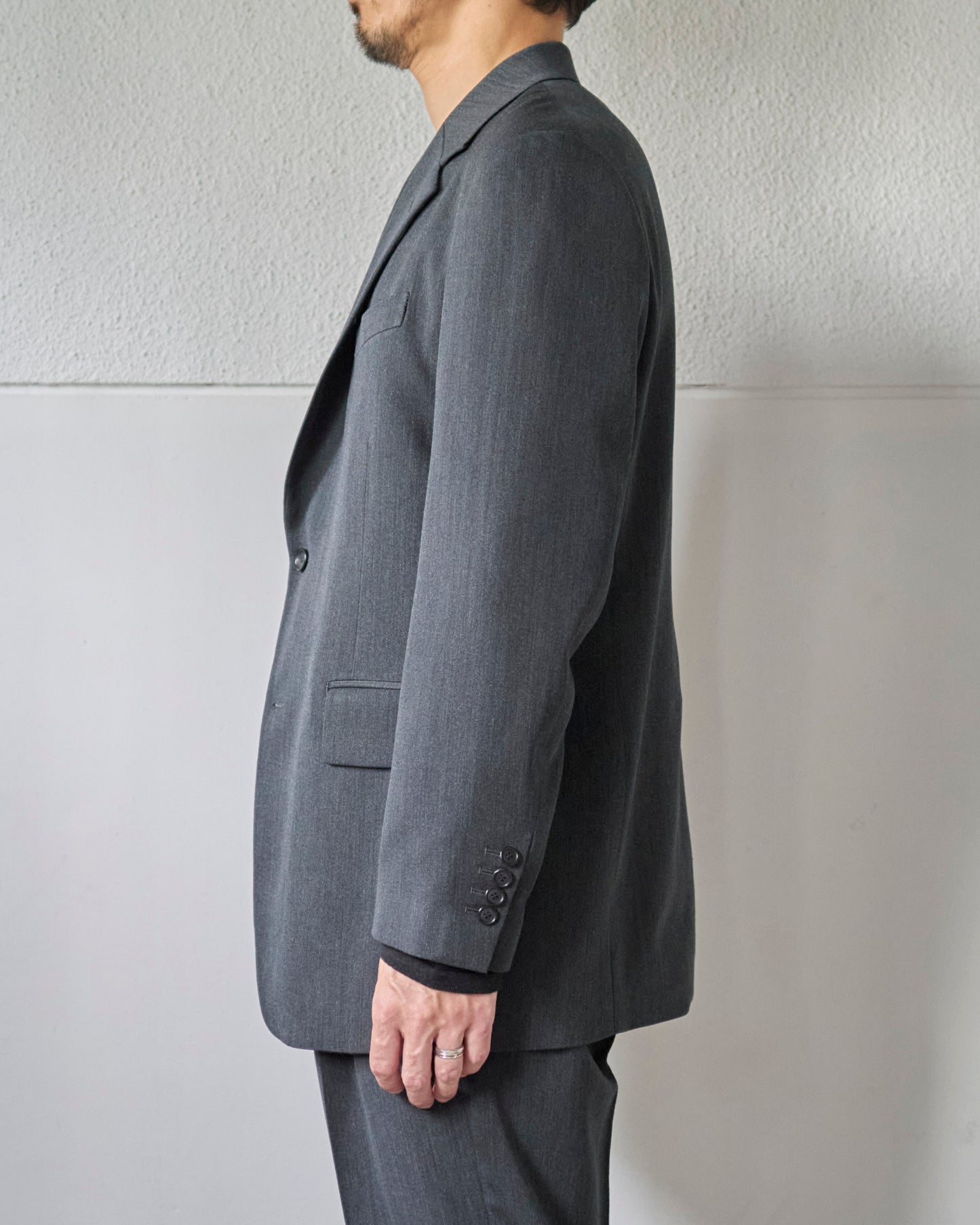 WOOL TRICHOTINE  JACKET