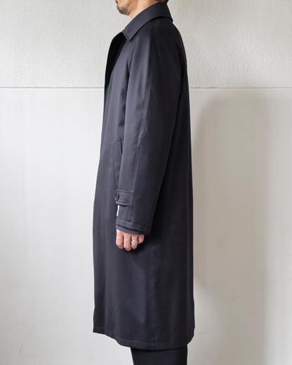 WOOL STRETCH BALMACAN COAT