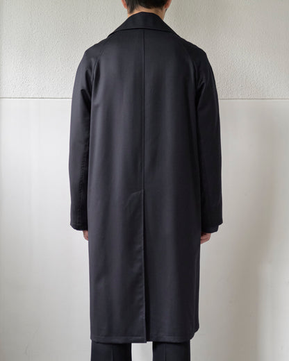 WOOL STRETCH BALMACAN COAT
