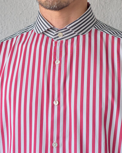PATCHWORK CHEMISE DE GARÇON SHIRT