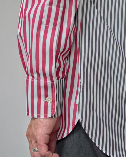 PATCHWORK CHEMISE DE GARÇON SHIRT