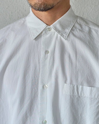 COTTON MILLED LAWN OVERDYE SHIRT