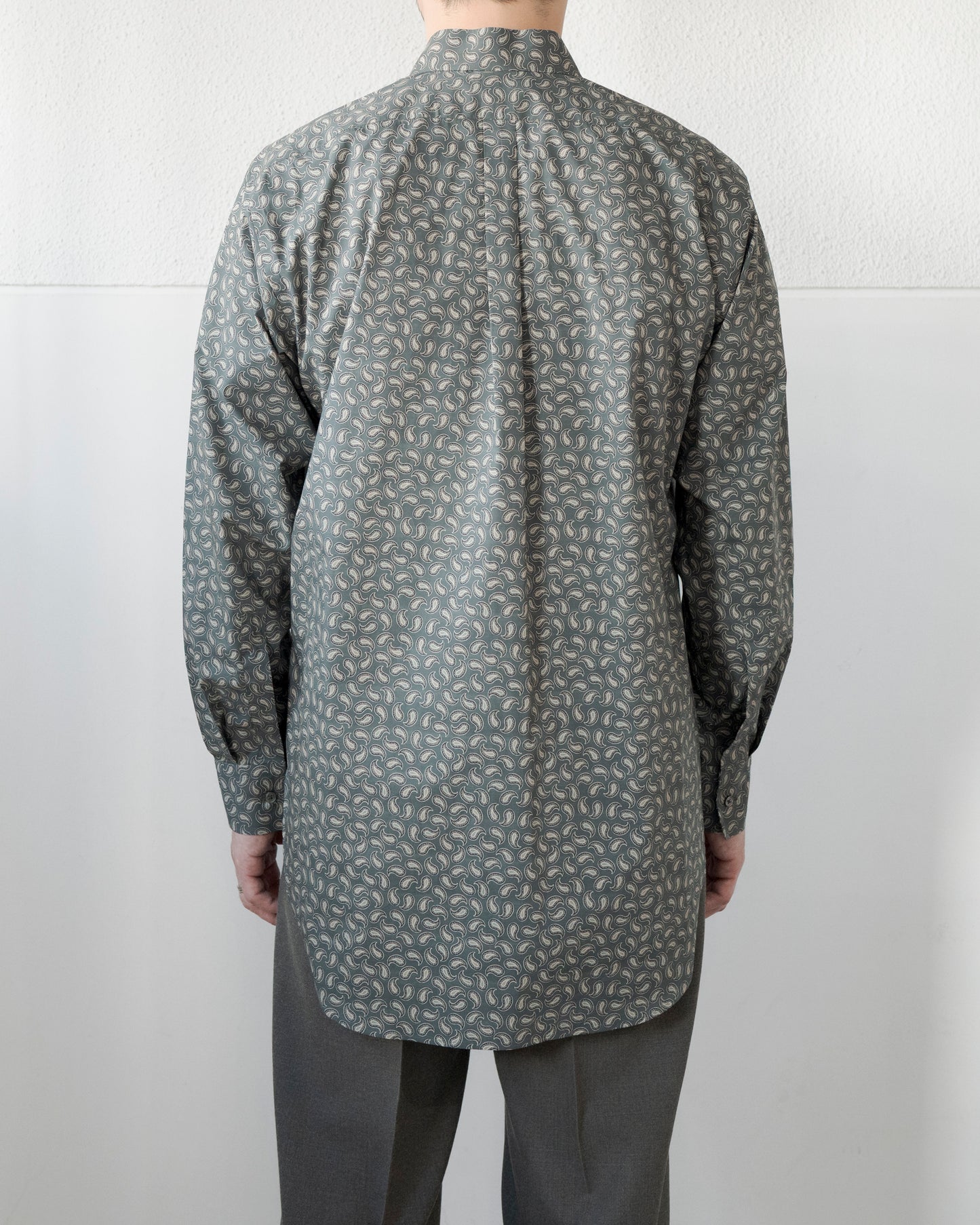 ALAN PAISLEY PRINT COTTON SHIRT