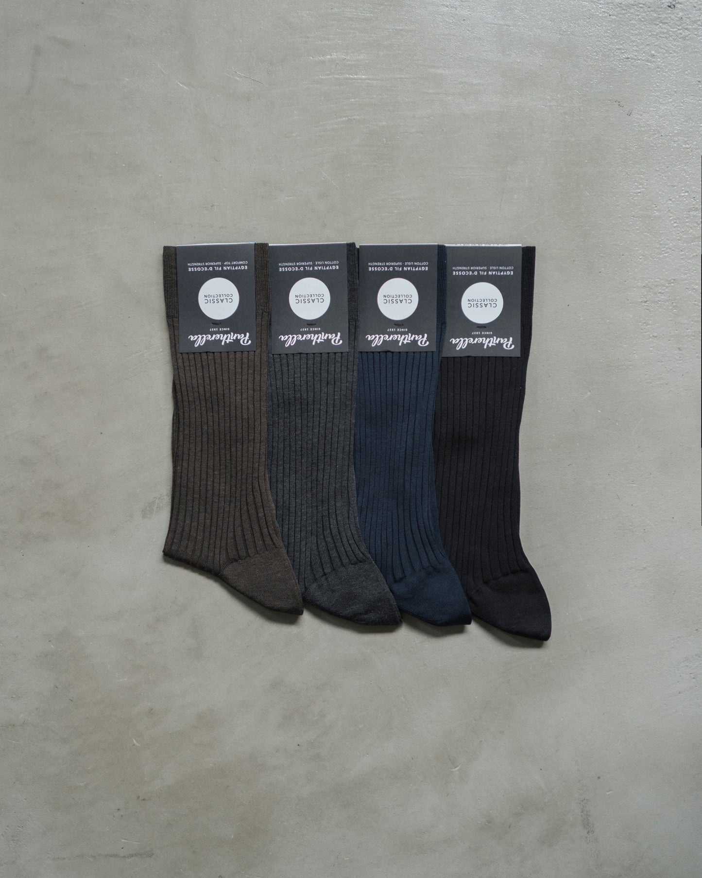 COTTON RIBBED SOCKS