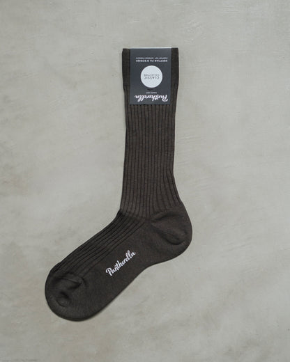 COTTON RIBBED SOCKS