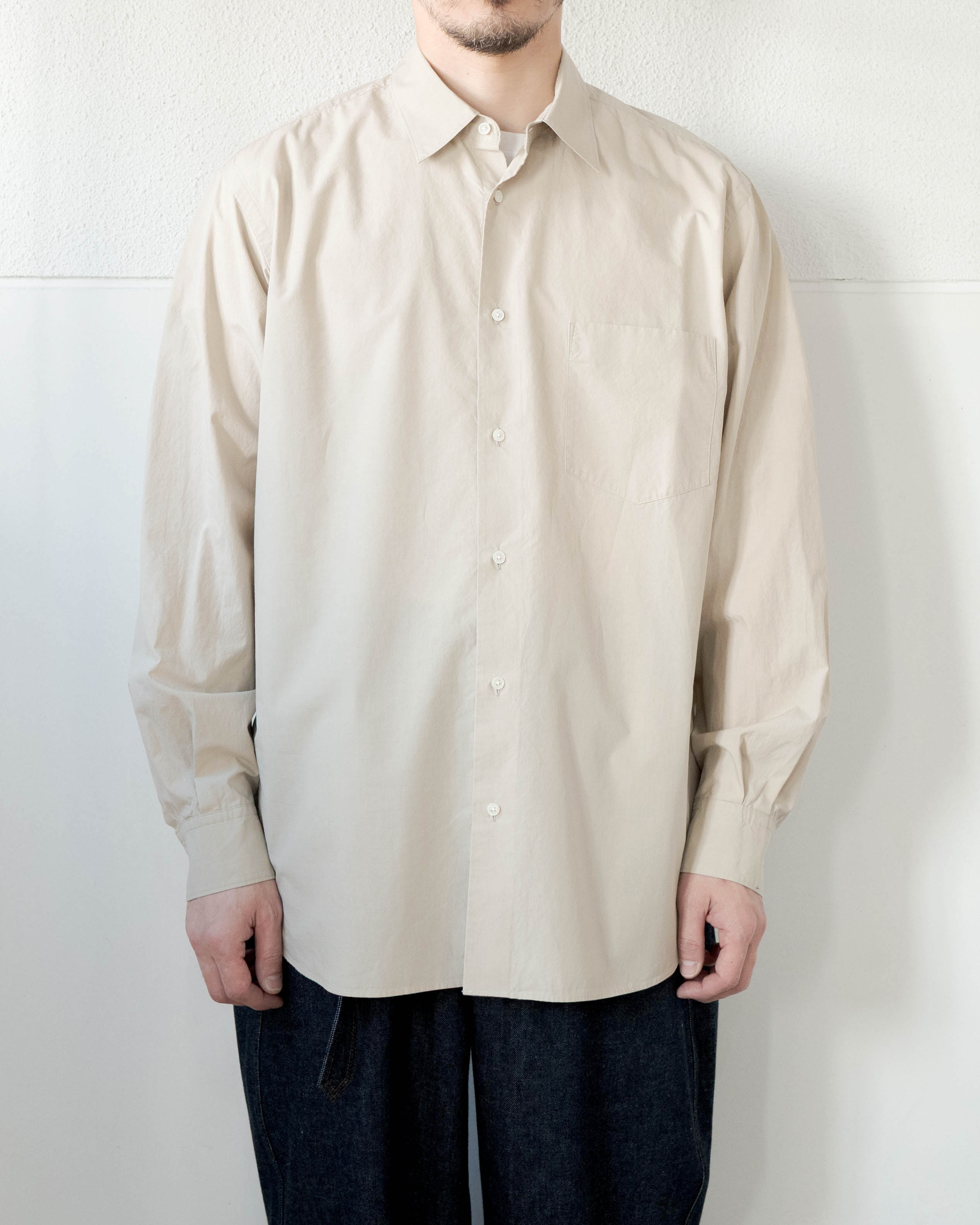 TYPEWRITER SHIRT city shop タイプライターシャツ IKIJI - Typewriter shirts(製品染めタイプライターシャツ) – IKIJI