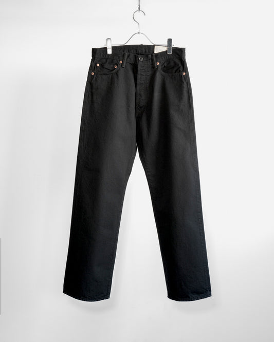 DENIM FLARE TROUSERS