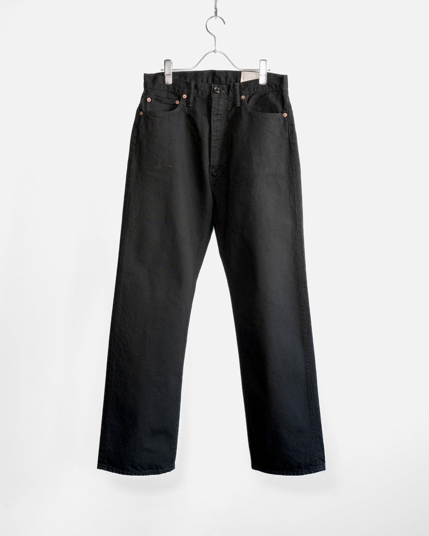 DENIM STRAIGHT TROUSERS