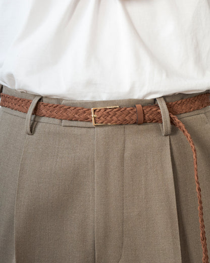 JOSH LEATHER MESH BELT