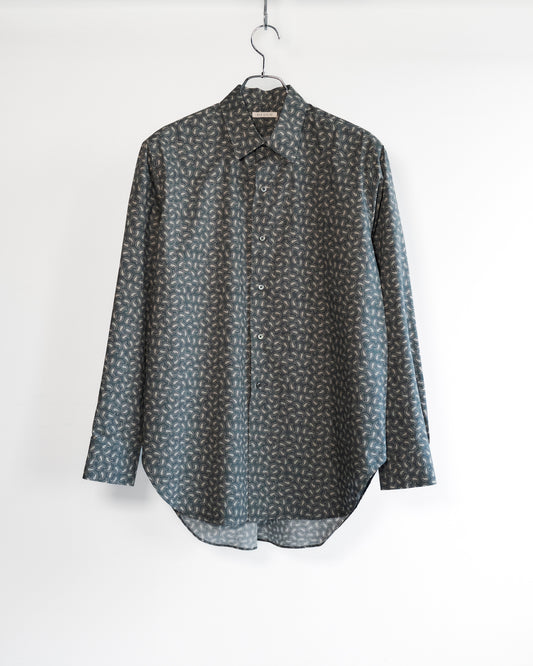 ALAN PAISLEY PRINT COTTON SHIRT