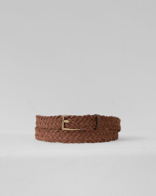 JOSH LEATHER MESH BELT